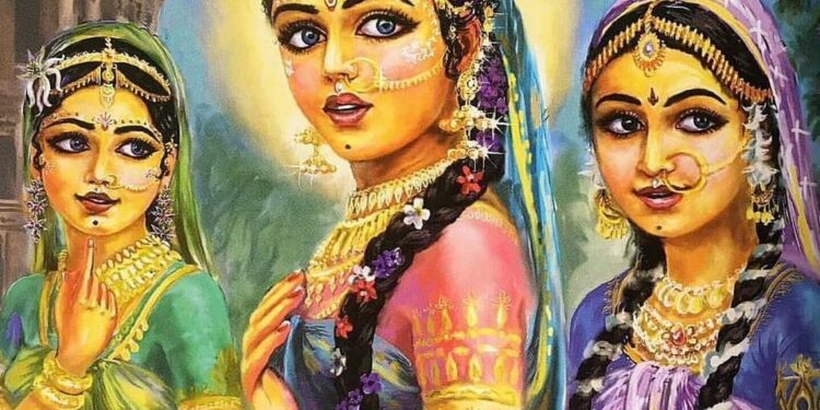 Appearance of Srimati Radharani