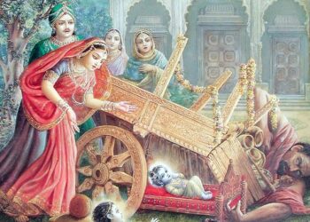 Killing of Satakasura (Cart Demon)