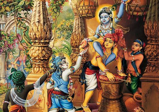 Sri Krishna’s Butter Stealing Pastimes
