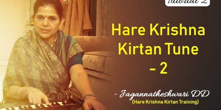 Hare Krishna Kirtan Tunes on Harmonium – Training