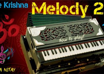 01-20 Melody Hare Krishna on the harmonium