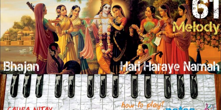 61-80 Melody Hare Krishna on the harmonium