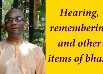 Chew or Swallow Tulasi Leaves?